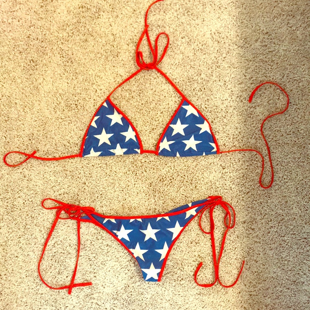 Sexy American Flag bikini 🇺🇸